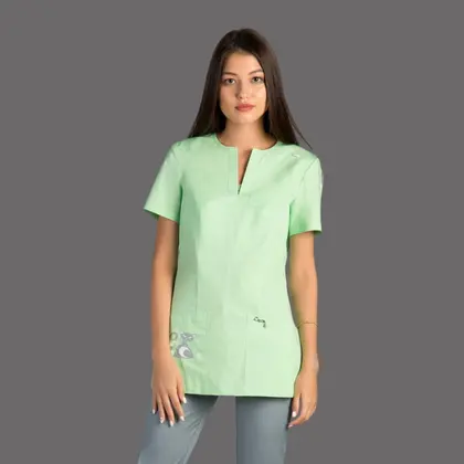 Куртка женская Z16-1634 Классик-стрейч Яблоко/Medicus (Кошка)