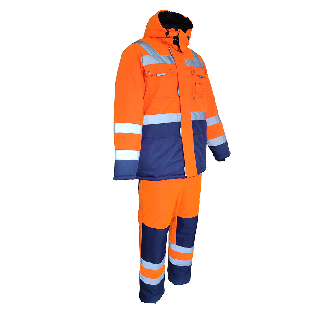Костюм утепл. муж. «НОРДИК» куртка+пк цв. оранжевый, т.синий Костюм утепл. муж. «НОРДИК» куртка+пк цв. оранжевый, т.синий