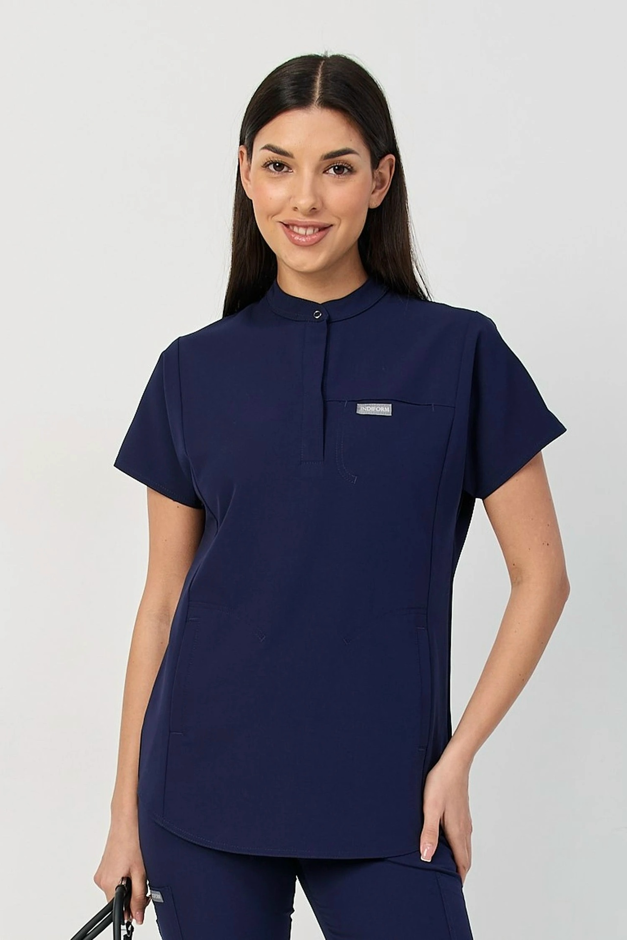 Топ женский INDIFORM 3-104-15-1 Curly Sapphire 28 Темно-синий Топ женский INDIFORM 3-104-15-1 Curly Sapphire 28 Темно-синий